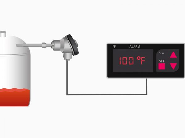 Ứng dụng bộ hiển thị nhiệt độ nước từ cảm biến pt100