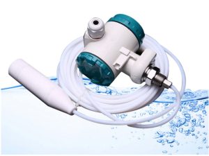 Cảm biến báo mức axit dạng thả chìm có màn hình hiển thị