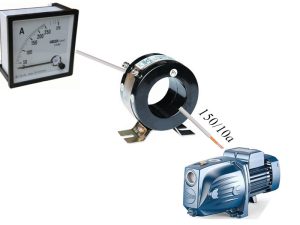 Cảm biến ct dòng 150/5a giá rẻ giám sát trên đồng hồ ampe