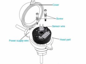 Sơ đồ đấu dây transmitter pt100 ra 4-20ma vào đầu củ hành