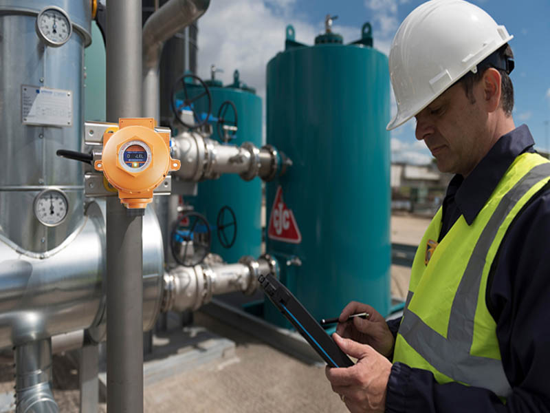 Lắp đặt và kiểm tra cảm biến đo khí metan ch4 trên đường ống