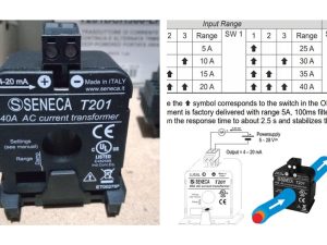 Cài đặt và đấu dây tín hiệu 4-20ma từ biến dòng t201 về plc