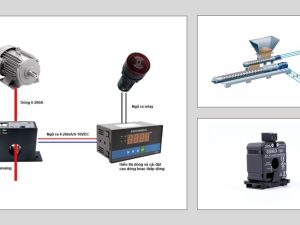 Sensor cảm biến dòng điện 4-20ma giá rẻ model t201 seneca