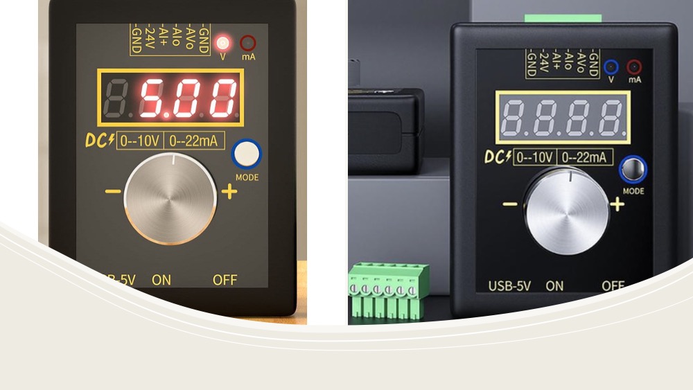 Thiết bị đo phát dòng 4-20ma 0-10v giá rẻ model SG-002
