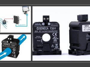 Giám sát dòng điện động cơ bằng biến dòng analog T201