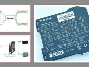 Thiết bị chia tín hiệu đa năng seneca z170reg-1 xuất xứ Italy