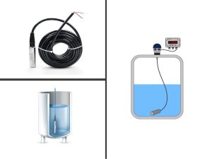Đầu dò mức nước dạng áp suất 4-20ma thả chìm dưới đáy