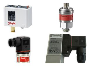 Cảm biến áp suất Georgin - Sensys - Huba - Danfoss - JSP - Wika 7 Cảm biến áp suất và công tắc áp suất cơ của danfoss loại 0-10bar
