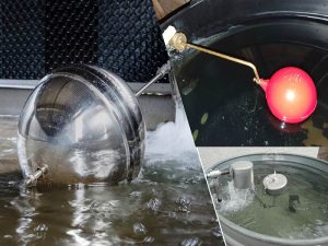 Phao cơ đo mức nước là gì ? Chọn phao inox hay phao nhựa