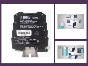 Bộ chuyển đổi 4-20ma qua 0-5vdc k109s hãng seneca italy