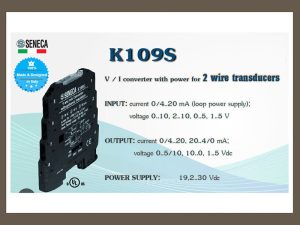 100% converter analog k109s xuất xứ nhà máy seneca tại italy
