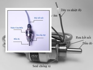 Cấu tạo công tắc dòng chảy điện tử tfs-35n hãng dinel czech