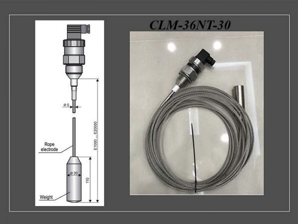 Ứng dụng đo xi măng, bột bằng cảm biến báo mức dinel clm-36n-30