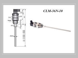 Cảm biến mức dầu clm-36n-10 nguồn cấp 24v tín hiệu ra 4-20mA