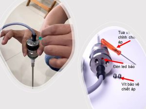 Hướng dẫn cài đặt cảm biến dinel dls-27n-30 ứng dụng báo mức dầu
