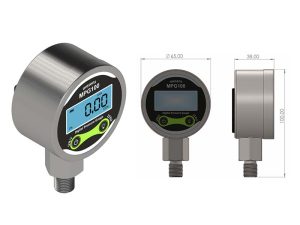 Giá đồng hồ áp lực điện tử mặt 63mm ren G1/4 xuất xứ thổ nhĩ kỳ