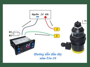 Hướng dẫn đấu dây siêu âm ulm-53n-10 với dòng 4-20ma passive