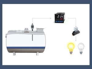 Cảm biến điện dung đo mức dầu trong tank chứa tín hiệu ra 4-20ma