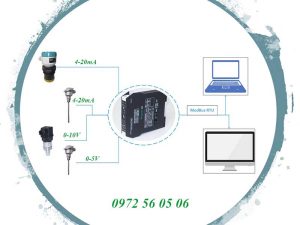 Bộ chuyển đổi 4 kênh analog sang modbus z-4ai xuất xứ hãng seneca