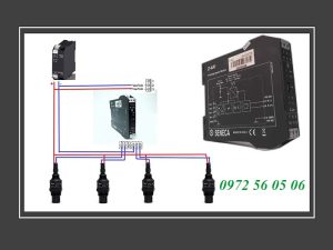 Đấu dây bộ chuyển đổi 4 kênh 4-20ma sang modbus rs485 của z-4ai