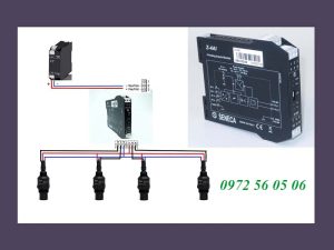 Đấu dây module chuyển đổi rs485, 4 kênh 0-10v sang modbus rtu