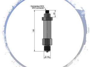 Sensor áp lực chống nổ đầu nối m12 dải 0-2 bar, 0-4 bar, 0-250