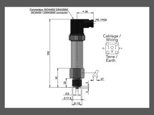 Thiết bị áp suất chống cháy nổ 0-10 bar, 0-16, 0-25, 0-400 bar