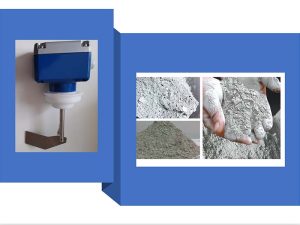 Báo mức xi măng đầy silo bằng cảm biến cánh xoay nguồn 220v 24v