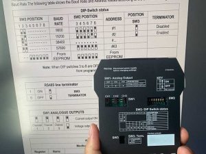 Hướng dẫn cài đặt bộ chuyển đổi modbus rtu sang analog