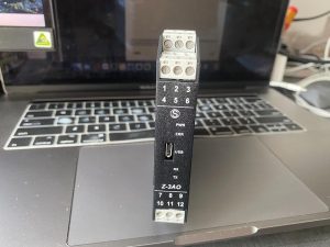 Module chuyển đổi seneca z-3ao - Converter modbus rtu sang analog