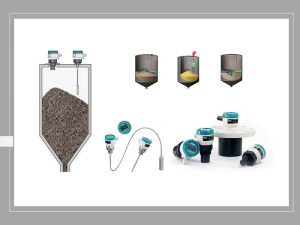 Ứng dụng cảm biến báo đầy xi măng giám sát trong các silo chứa