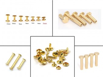 Các loại rive đinh tán nhôm, sắt, inox, đồng, đầu dù giá rẻ