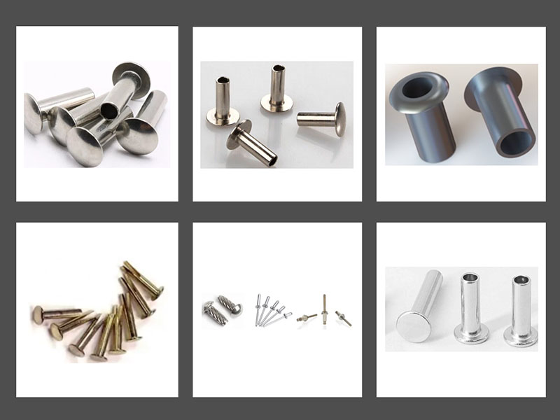 Các loại rive đinh tán nhôm, sắt, inox, đồng, đầu dù giá rẻ