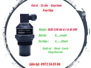 Giá cảm biến siêu âm dinel ulm-53n-06-g-i-g-m-shv cộng hoà séc