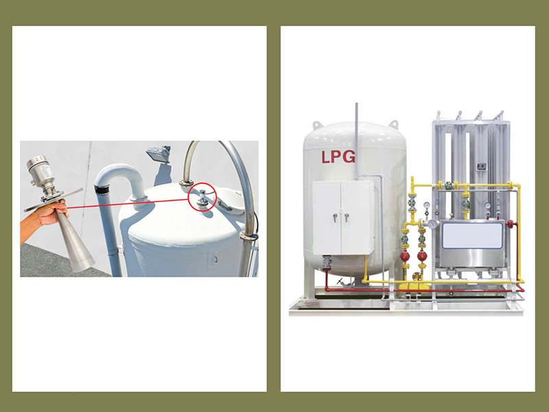 Thiết bị đo mức bồn NH3, Nitrogen, Co2, CNG 4-20ma, rs485 17 Cảm biến báo mức lpg chịu nhiệt độ âm chính xác cao