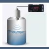 Radar đo mức dầu 4-20ma tiêu chuẩn chống cháy nổ châu âu 1 Thiết bị radar đo khoảng cách 12m, 8m, 15m ngõ ra 4-20ma