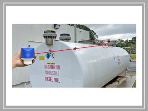 Sensor radar đo mức dầu liên tục tank 2m, 2,5m , 3m