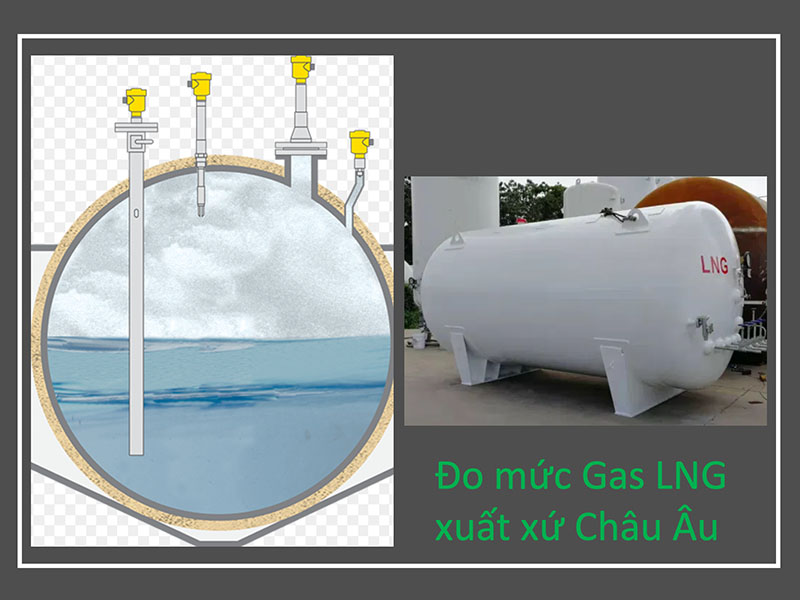 Thiết bị đo mức bồn NH3, Nitrogen, Co2, CNG 4-20ma, rs485 15 Thiết bị đo mức bồn gas hoá lỏng lng xuất xứ Châu Âu